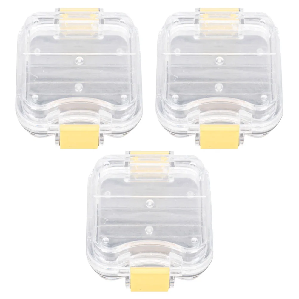 

Mouthguard Case Tooth Box Clear Plastic Container Dental Film Holder