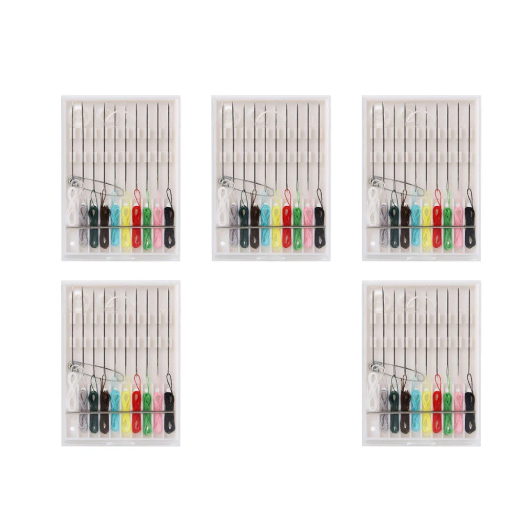 

Kit Sewing Home Fix Clothing Repairing Quick Travel Thread Mini Needle Supplies Bulk Hotelbeginners