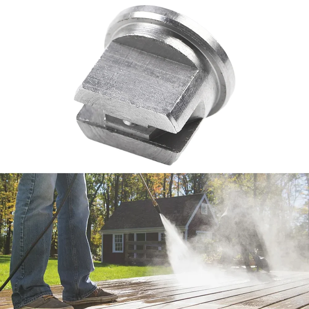 

Home Garden Nozzle Flat Fan Spraying Spray Nozzle Stainless Steel 65 80 95 110 Tee Jet Agriculture Watering Nozzle