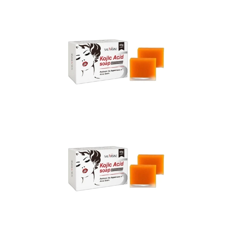 2 шт. отбеливающее мыло ручной работы с койевой кислотой для кожи глицериновое