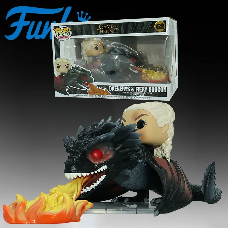 Фото Оригинальные фигурки FUNKO POP: Рейнис Таргарин и Меле, аниме-фигурки, игрушки для мальчиков, рождественский подарок, коллекционные модели, украшения №3