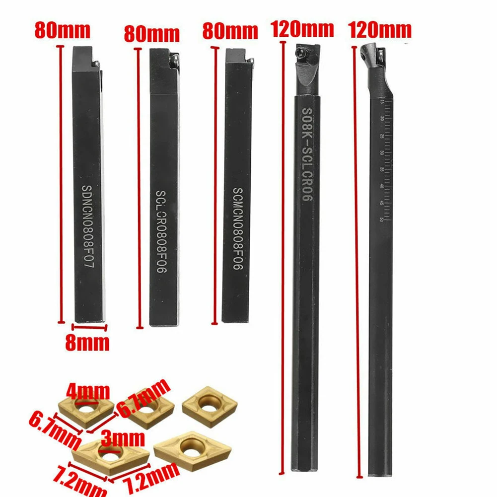 Токарный станок Токарные инструменты Комплексный набор из пяти держателей с CCMT