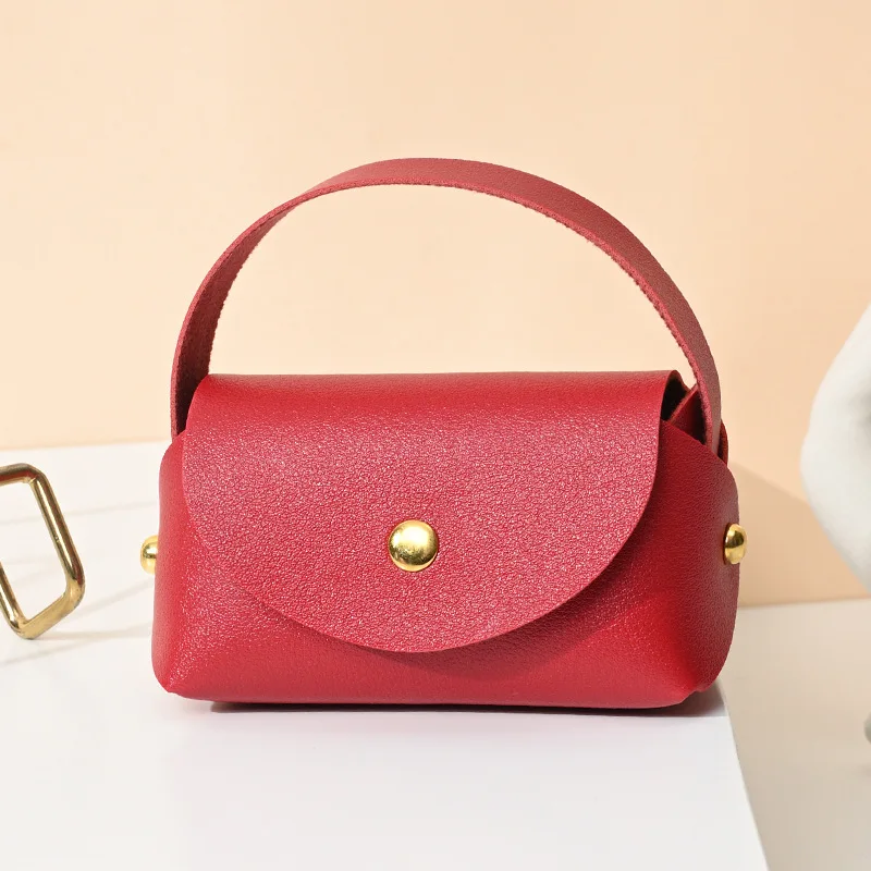 Кожаный подарочный пакет чистых цветов