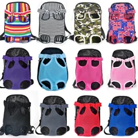 pet dog carrier backpack mesh camouflage outdoor travel products breathable shoulder handle bags for small dog cats accessories