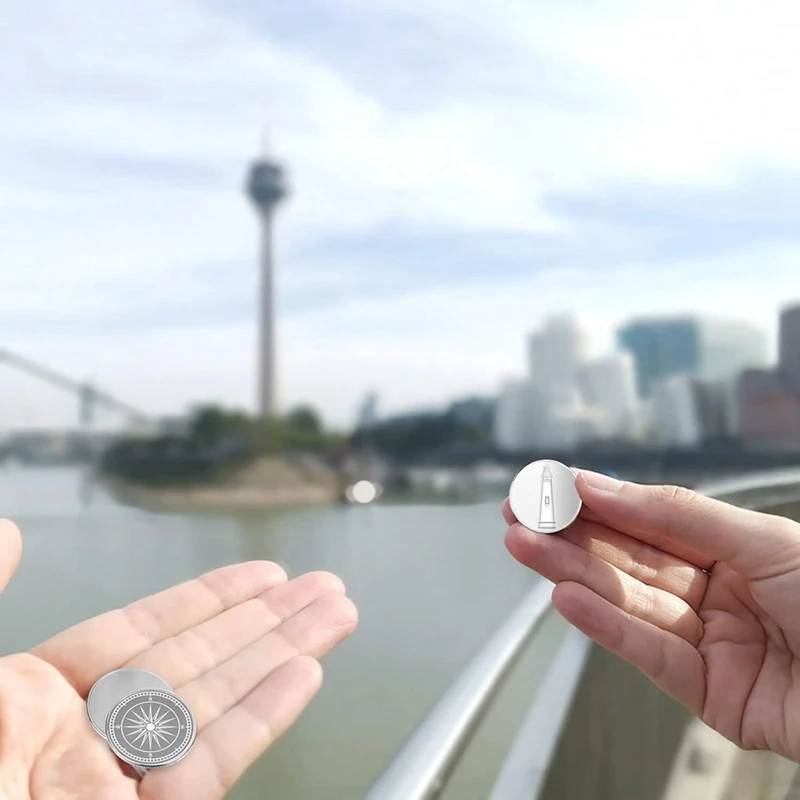 25 шт. пустая монета Challenge с резьбой по краям 40 мм серебряная металлическая ручная