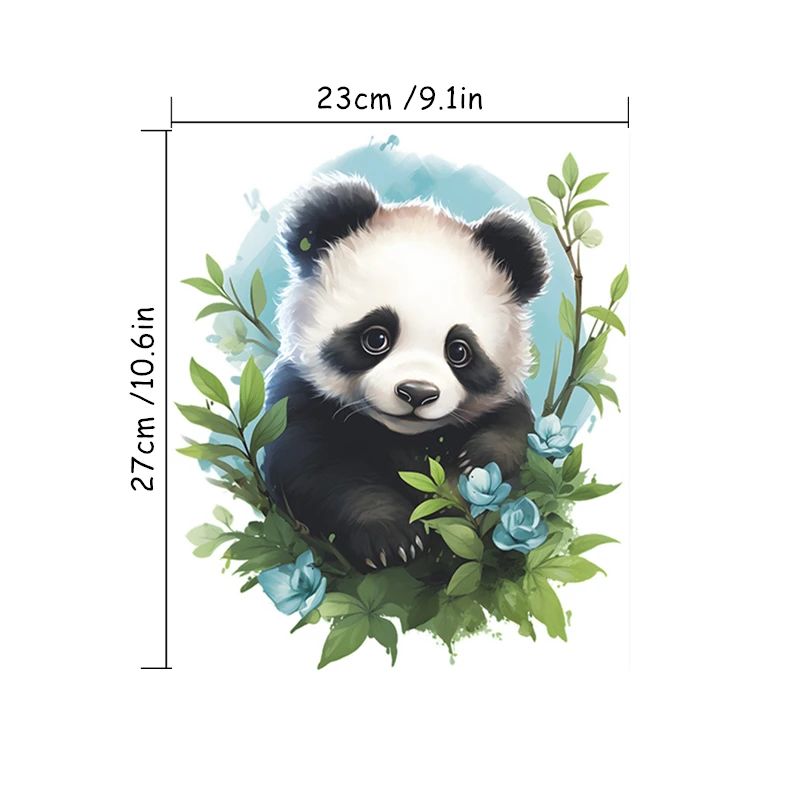 

3D ПВХ наклейки на стену "Ветка дерева, детская панда"