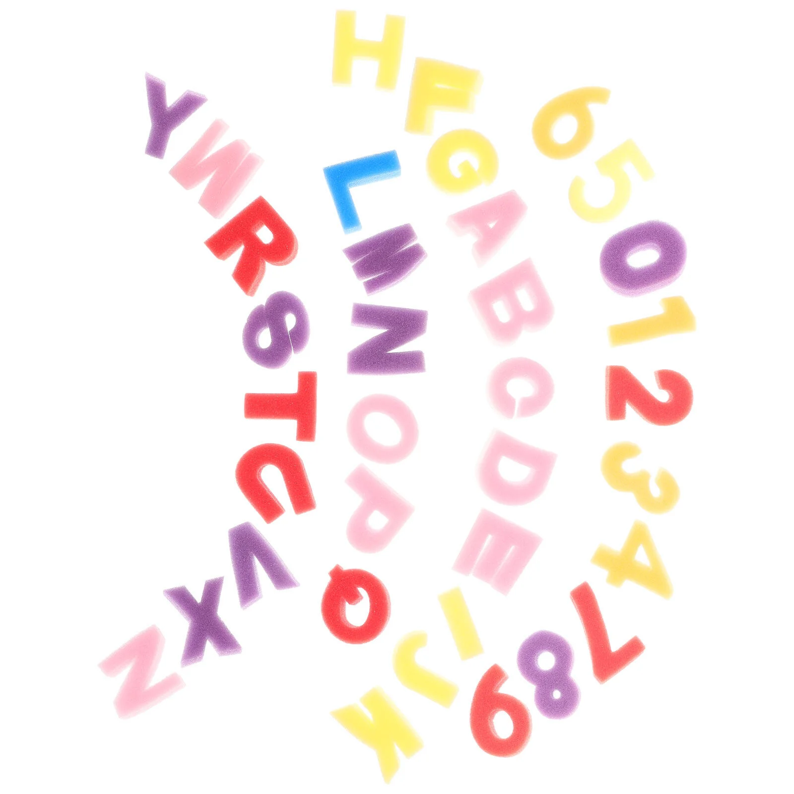 

1 Set Washable Kids Kids and Letter Kid , Bright Color Creative 0- and A- Z Letters Stamper Painting or Graffiti Sponge