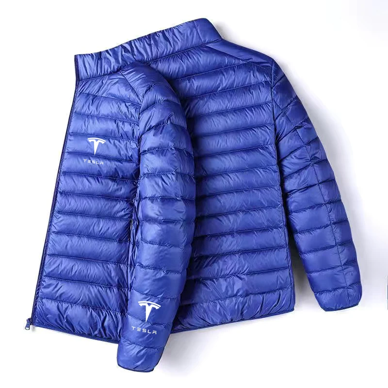 2022 New Brand Men's Down Jacket Cotton Stand Collar Solid Color Men's Coat Fashion Street Men's Sport Down Jacket