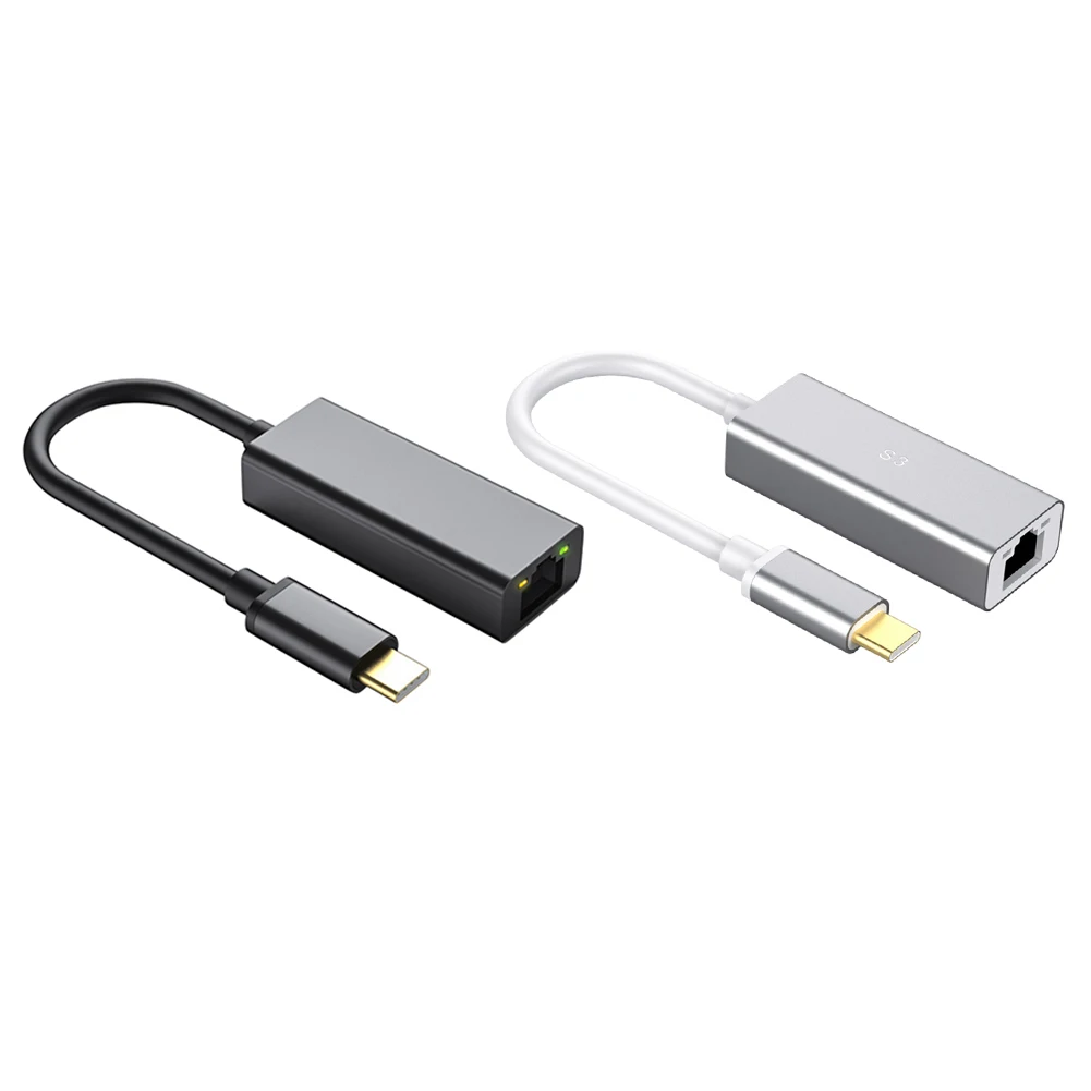 

Адаптер локальной сети 10/100 Мбит/с типа C к RJ45 из алюминиевого сплава