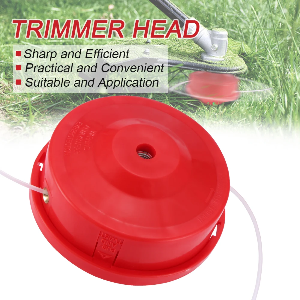

Universal Grass Trimmer Garden Tools Bump Feed String Trimmer Head Brush Cutter Lawn Mower Replacement Dropshipping