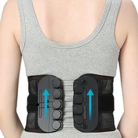 new design adjustable double pull medical support orthopedic posture corrector brace lower back lumbar support belt pain relief