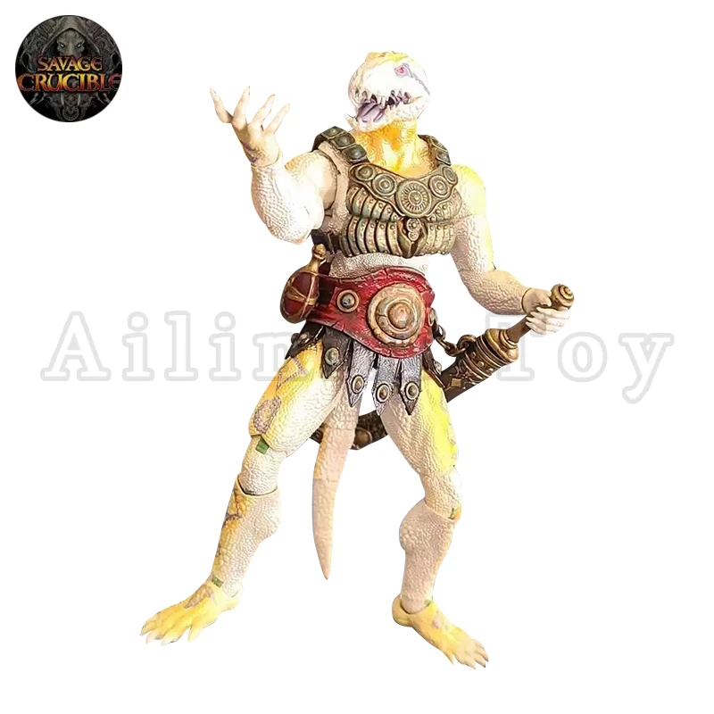 Harbinger Studios 1/12 7-дюймовая экшн-фигурка Savage Crucible Conan Albino Lizard Limited аниме-модель для
