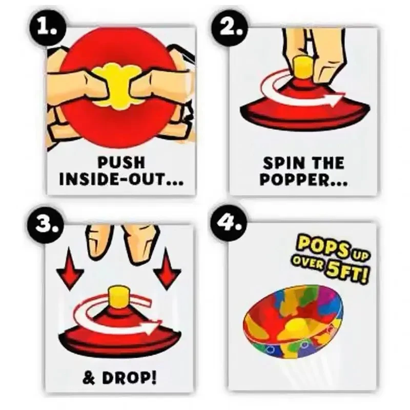 Хип-хоп прыгающий мяч с полубоковой опорой антистрессовые фиджеты игрушки для