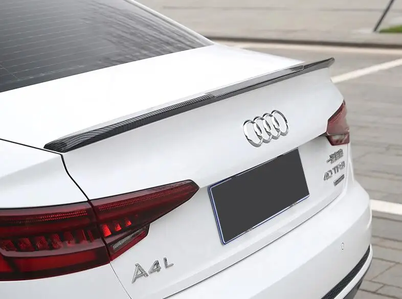 Спойлер для Audi A4 2018-2019 высококачественный спойлер A4L TF из АБС-пластика заднее