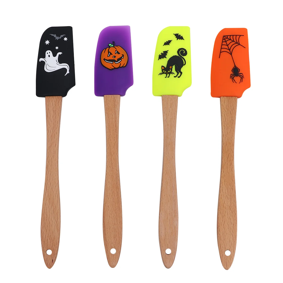 

Spatulasilicone Baking Set Cream Kitchen Cooking Spatulas Scraper Stick Non Mixing Utensil Bat Tools Suppliesresistant Heat
