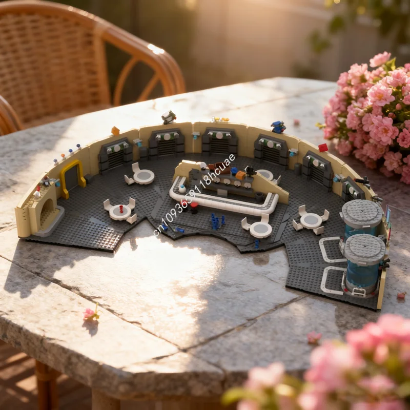 Фото 2410 шт. MOC The Complete Saga Cantina Star Battle Модель Строительные блоки Конструкция Рождественский подарок DIY Идея игрушек Образовательный кирпич №1