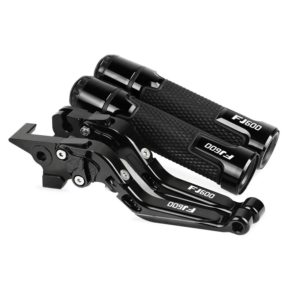 

FJ600 1984-1985 Motorcycle CNC Brake Clutch Levers Handlebar knobs Handle Hand Grip Ends FOR YAMAHA FJ600 1984-1985