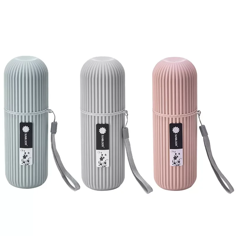 

2022New toothbrush box portable mouthwash cup Portable Toothpaste Toothbrush Protect Holder Case Travel Camping Storage Box