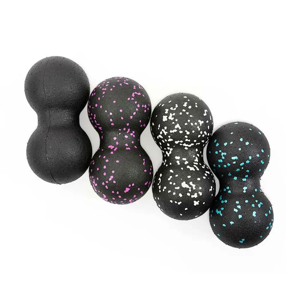 

16*8cm Epp Fitness Ball Double Lacrosse Massage Ball Mobility Peanut Ball For Self-myofascial Release Deep Tissue C6u9