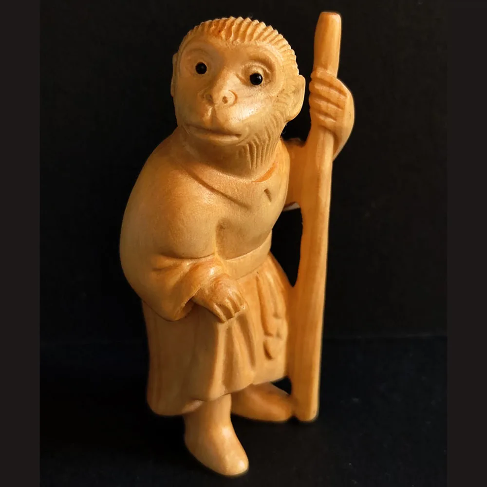 

Y8188 - 2 "статуэтка ручной резки из ящика и сетки-обезьянка Кинг