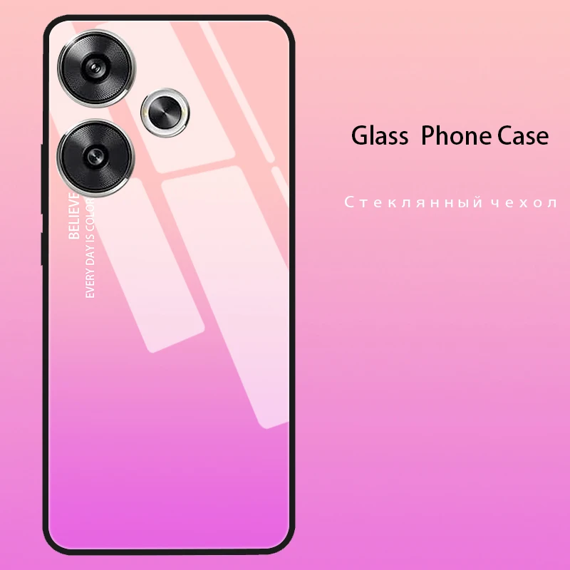 Чехол из закаленного стекла для Realme GT 6 6T чехол Neo SE жесткий задний бампер чехлы Neo6