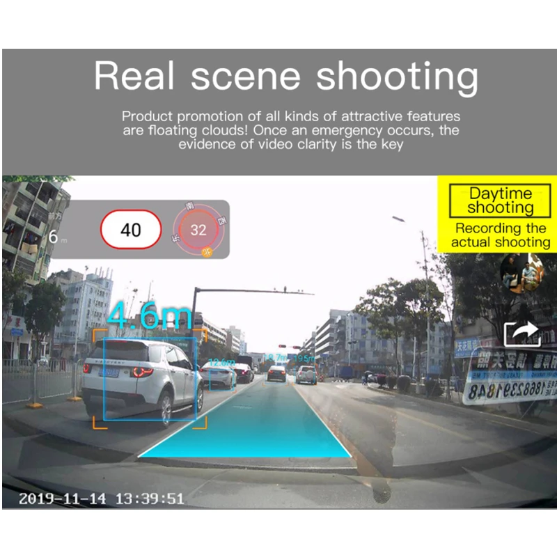 Автомобильный видеорегистратор с функцией ночного видения 16/32 ГБ 1 3 МП - купить по