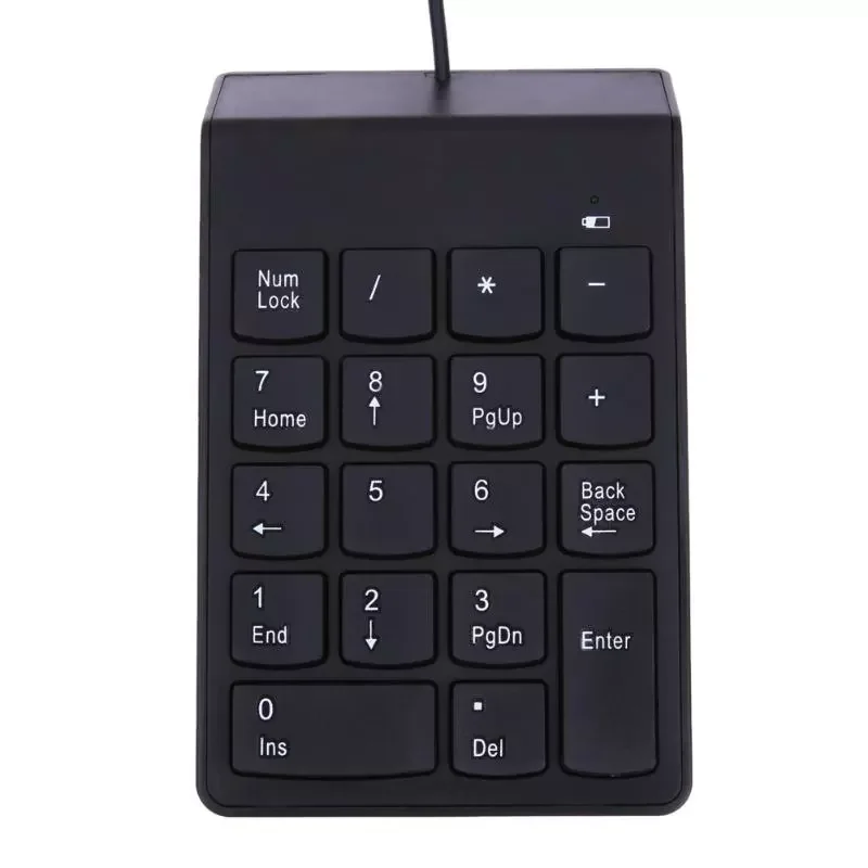 

2022/New USB Mini 18-keys Num Pad Numeric Number Keypad Keyboard for Laptop Note