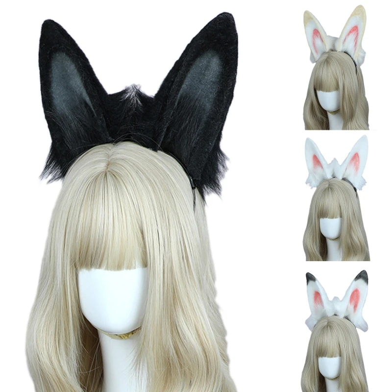 

Cute Animals Bunny Ears Durable Hair Hoop Women Headband Makeup Hair Accessories