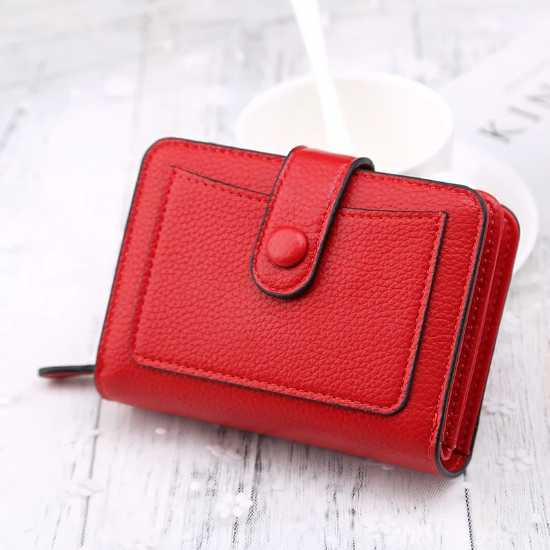 

Multi-function Women Wallet Cartera Mujer Leather Hasp Wallet Female Purses Portfel Damski Lady Purse Clutch Bag Wallet Carteira