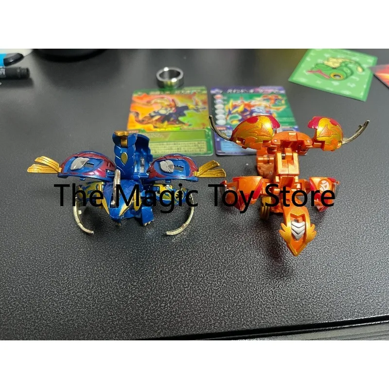 Фото Оригинальный набор фигурок Bakugan Baktech: Мгновенное Пылающее Покровительство, Морская Птица, Бог Дракон, Дракон-Птица. Коллекционная модель-игрушка. №5