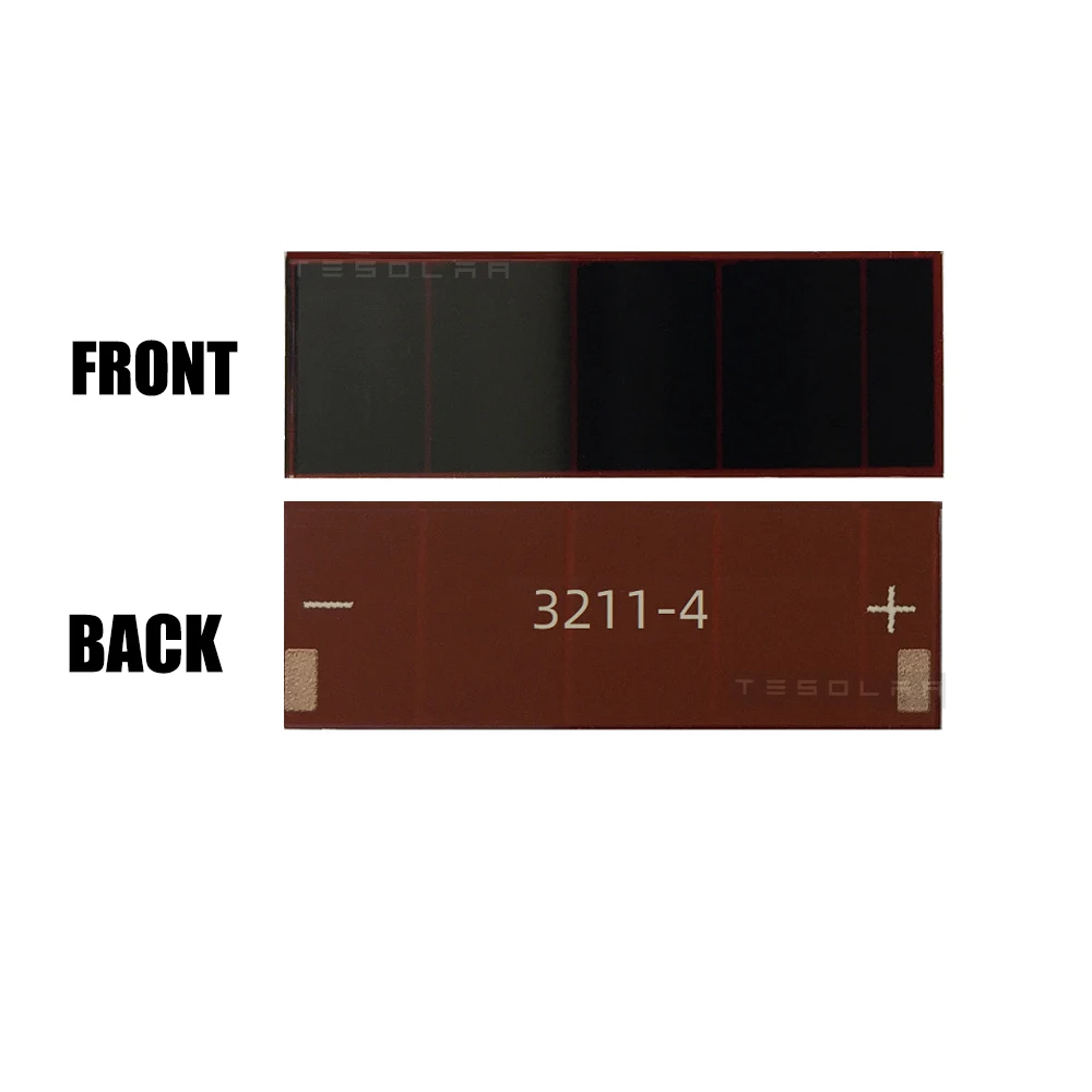 

1.5V 0.6μA 32x11mm indoor dim light Solar Panels Solar Cells amorphous solar cells thin film solar cells