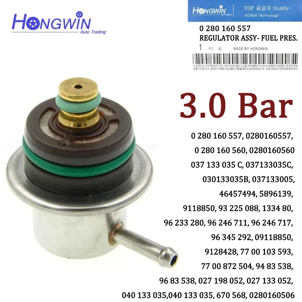 

0 280 160 575 Регулятор давления топлива для BMW Audi VW Frod Mercedes Renault Saab 0280160557 078133534 C 13531436110 0280160562