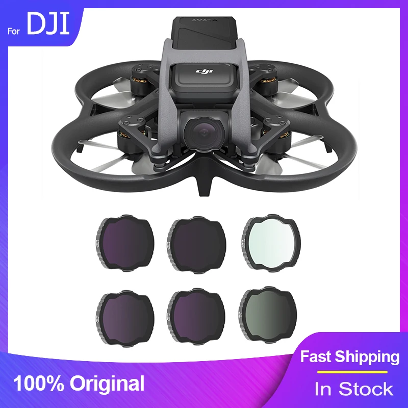 

For DJI Avata ND Filter Set for DJI Avata Drone FPV Combo MCUV CPL NDPL/ND4/ND8/ND16/ND32 for DJI Avata Drone Accessories