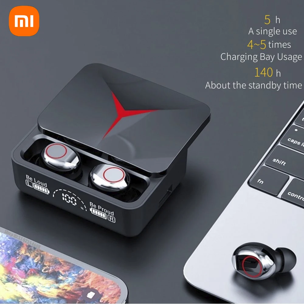 

Xiaomi TWS Wireless Bluetooth5.3 Headphones buds 4 pro Earbuds Touch Control Gaming Sport Noise Canceling HIFI Stereo Earphones