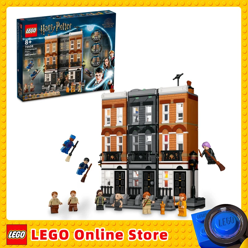 

LEGO Harry Potter 12 Grimmauld Place 76408 Building Toy Set for Birthday Gift Kids, Girls, and Boys Ages 8+ (1,083 Pieces)