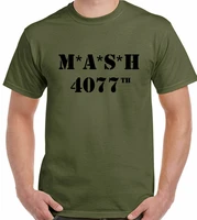 mash t shirt mens 4077th retro tv show programme us marines medics