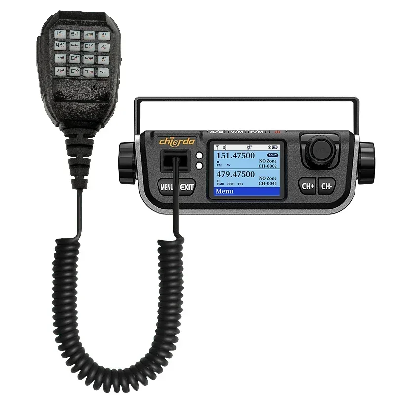 Фото 2025 горячая распродажа M520D GPS 25 Вт DMR цифровой UHF VHF FM мобильный радиоприемопередатчик Woki Toki автомобильная karbowany рация для автомобиля №5