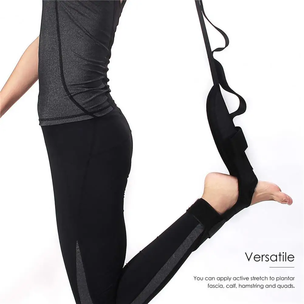 

Precise Suture Long Lifespan Fascia Stretcher Strap Polyester Cotton Yoga Flexibility Leg Stretching Training Belt for Home