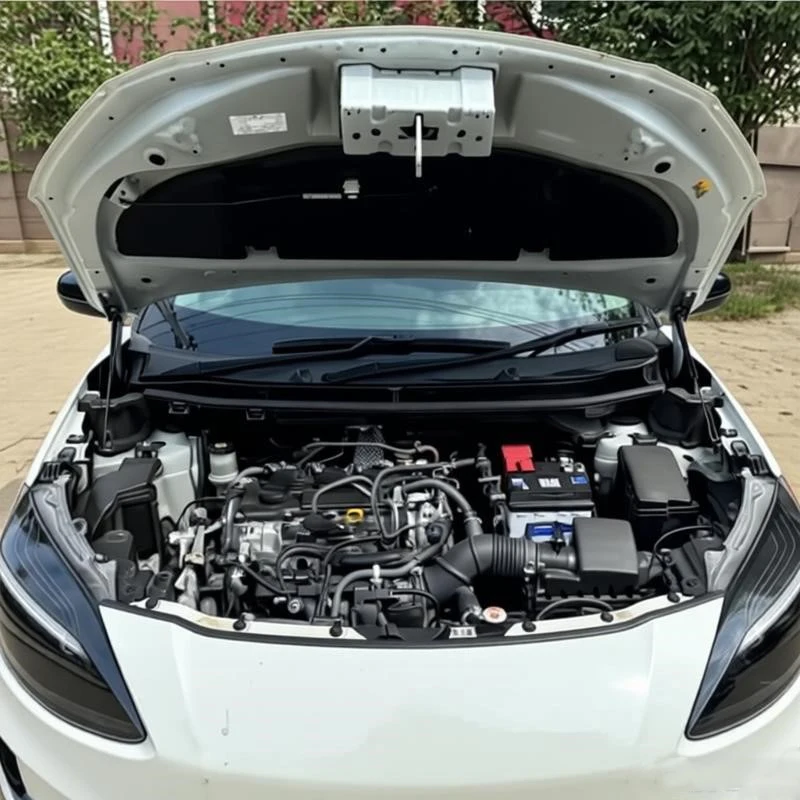 Фото Для Toyota Yaris Cross XP210 2020-2025: Амортизаторы капота, газовые пружины, гидравлические стойки, аксессуары №1