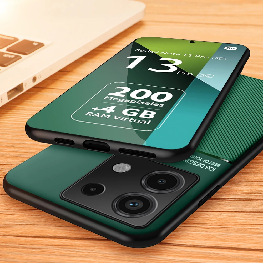 Чехол для телефона Xiaomi Redmi Note 13 Pro 5G матовая текстура Противоскользящий Xiami Redmy Note13