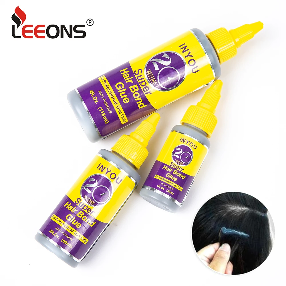

Professional Anti-Fungus Hair Glue Hair Bonding Glue Toupee Tool Liquid Adhesive False Wig Glue Hair Extension Invisible Bond