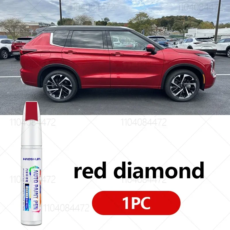 

Для Mitsubishi Outlander 2001-2025 CU CW0 GF0 GG0 ручка для ремонта краски, средство для удаления царапин, сделай сам, автоаксессуары, черный, белый цвет