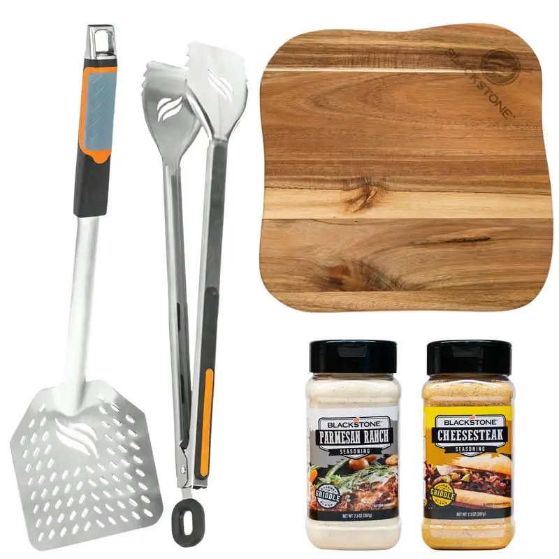 

Fryer Griddle Tool Gift Set with Seasonings Duo