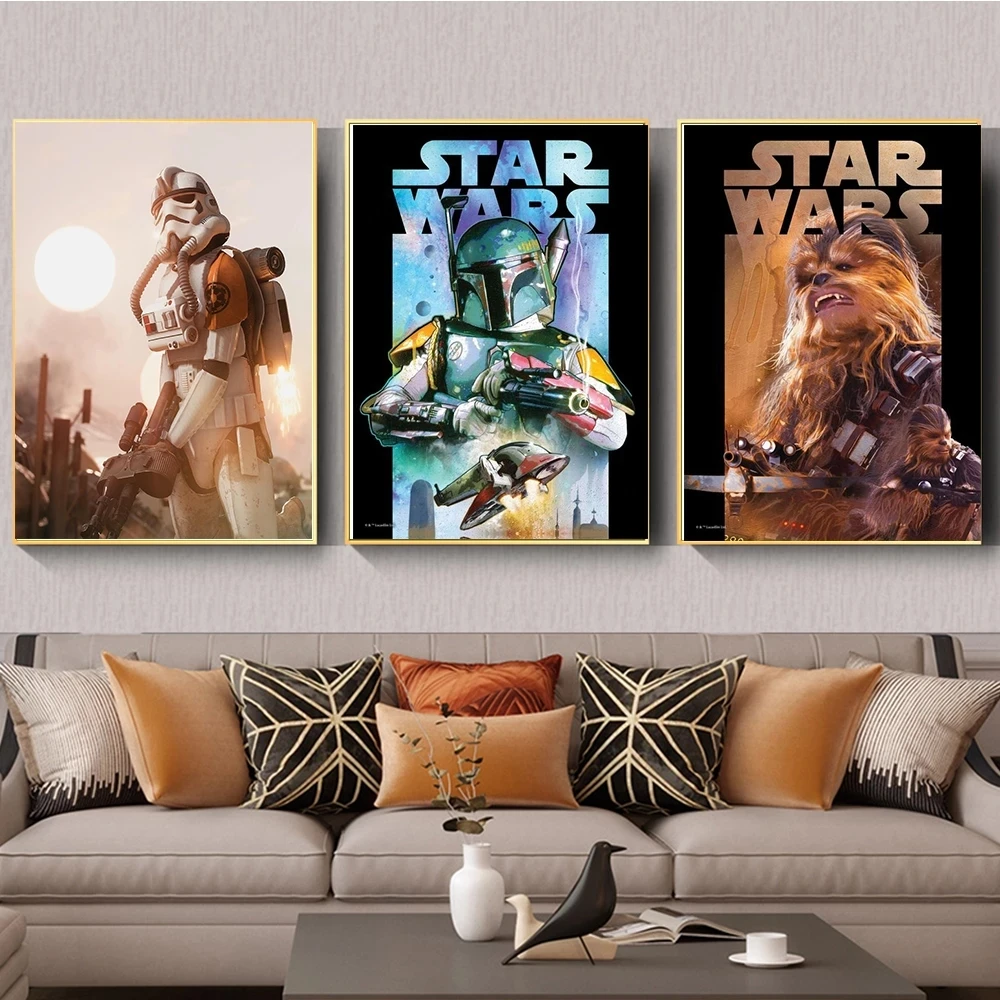 

Modular Star Wars Canvas Moive HD Prints Pictures Wall Art Painting Marvel Home Decoration Posters For Living Room No Framework