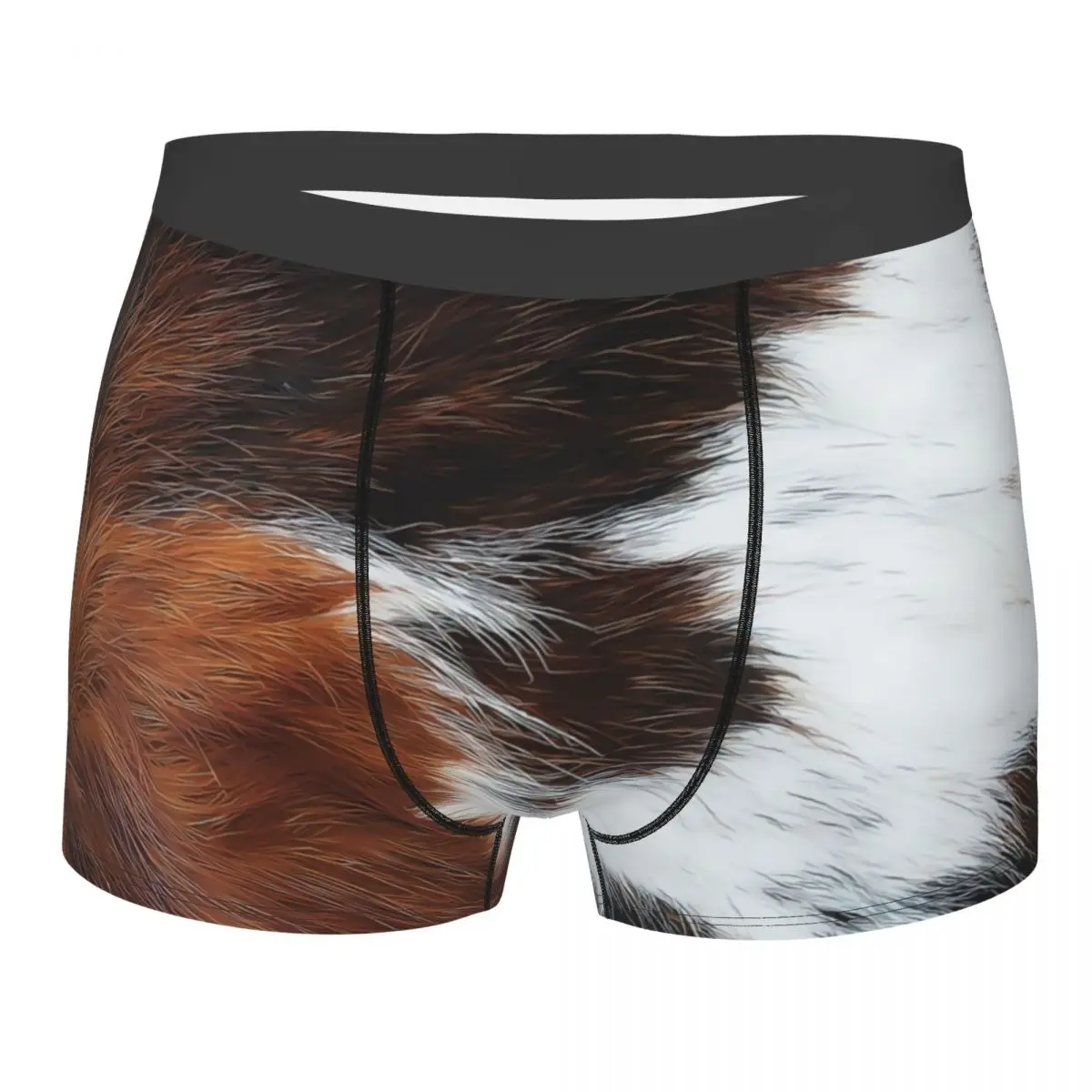 

Мужские трусы-боксеры из Шотландской коровьей кожи, с 3D-принтом