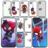 cute spiderman for huawei nova 2i 3 3i 5t 6 7 7i 8 8i 9 pro mate 10 20 40 lite pro black luxury silicone cover funda phone case