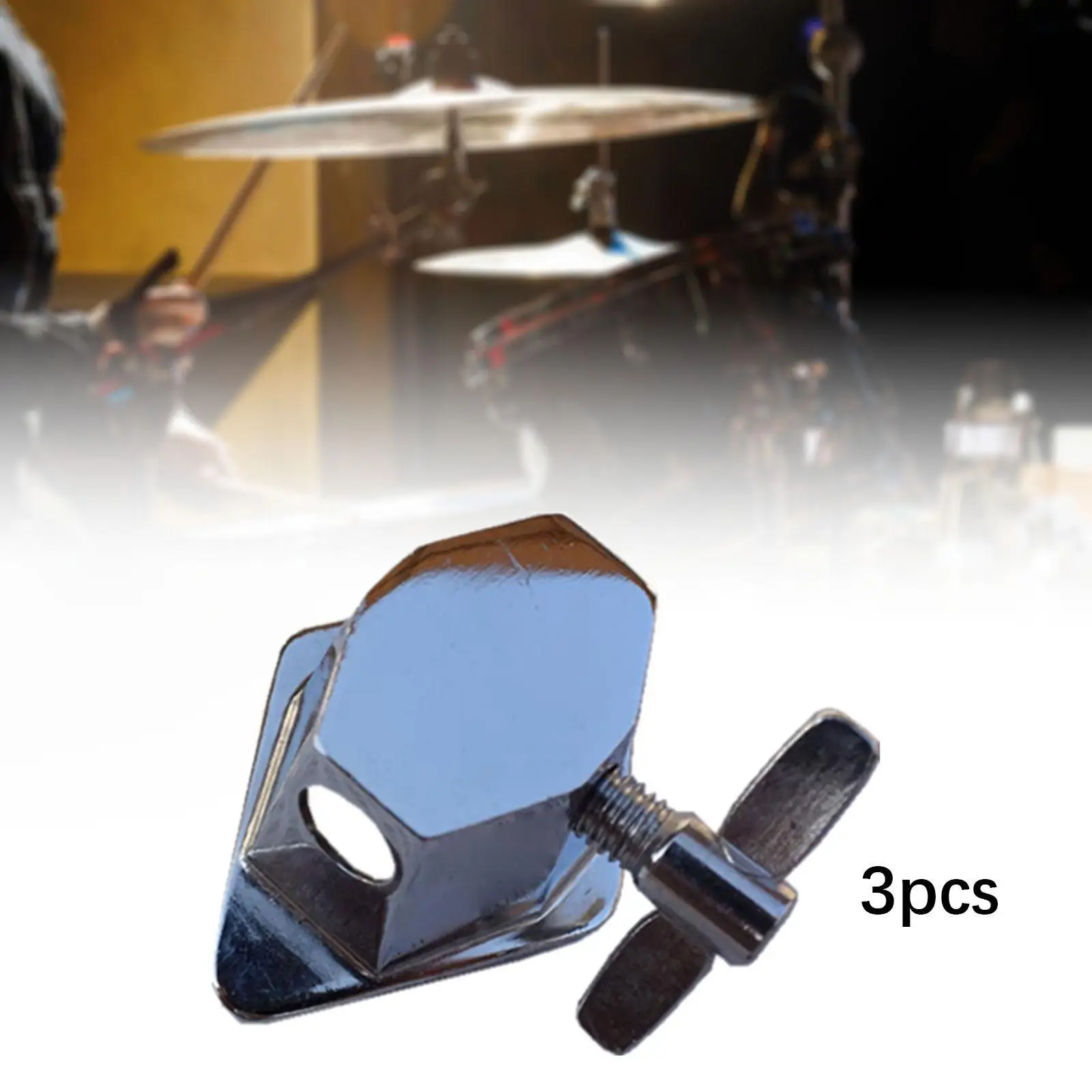 3x напольный кронштейн для ножки барабана Tom простой в установке металлическое