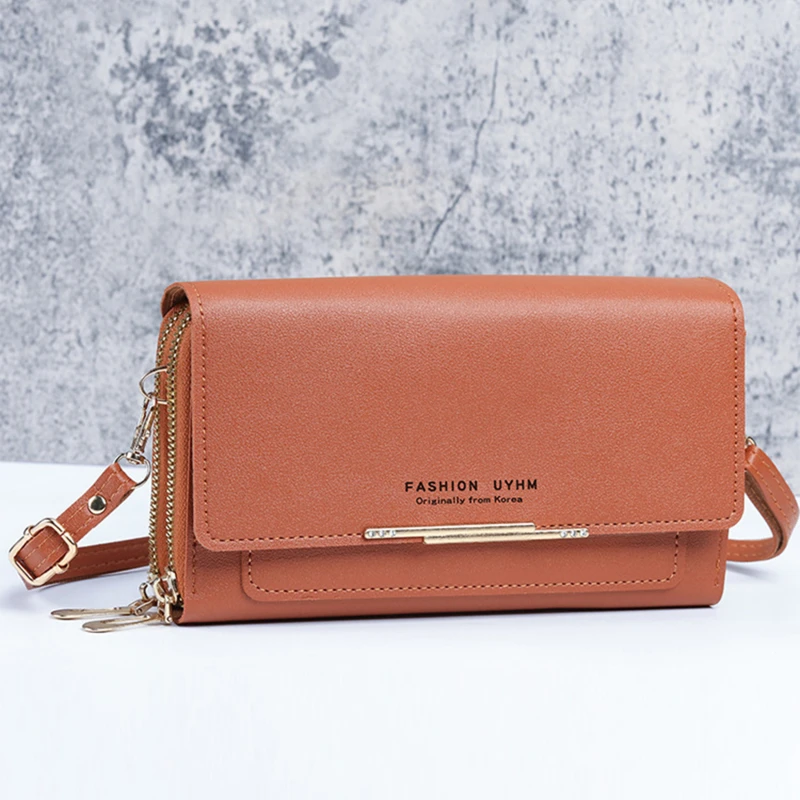 

2023 New Women's Wallet Large Capacity Multifunctional Shoulder Bag Long Handle Bag Zero Wallet Mobile Case