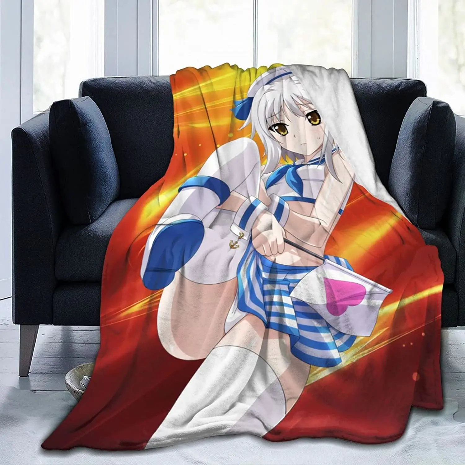 

Одеяло в стиле аниме для старшей школы DxD Toujou Koneko ультра-Мягкое микро Флисовое одеяло с 3D принтом плед одеяло для дивана покрывало 50x40