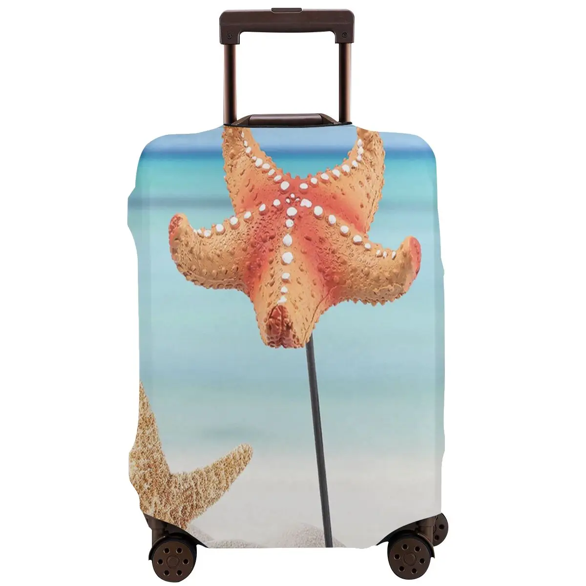 

Starfish Travel Luggage Protective Case Washable Suitcase Luggage Cover Thicken Zipper Cover Accessories Fits 18 to 32Inch